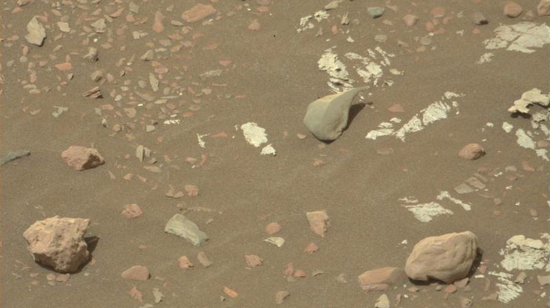 Rocks at the Highfield drill site.
